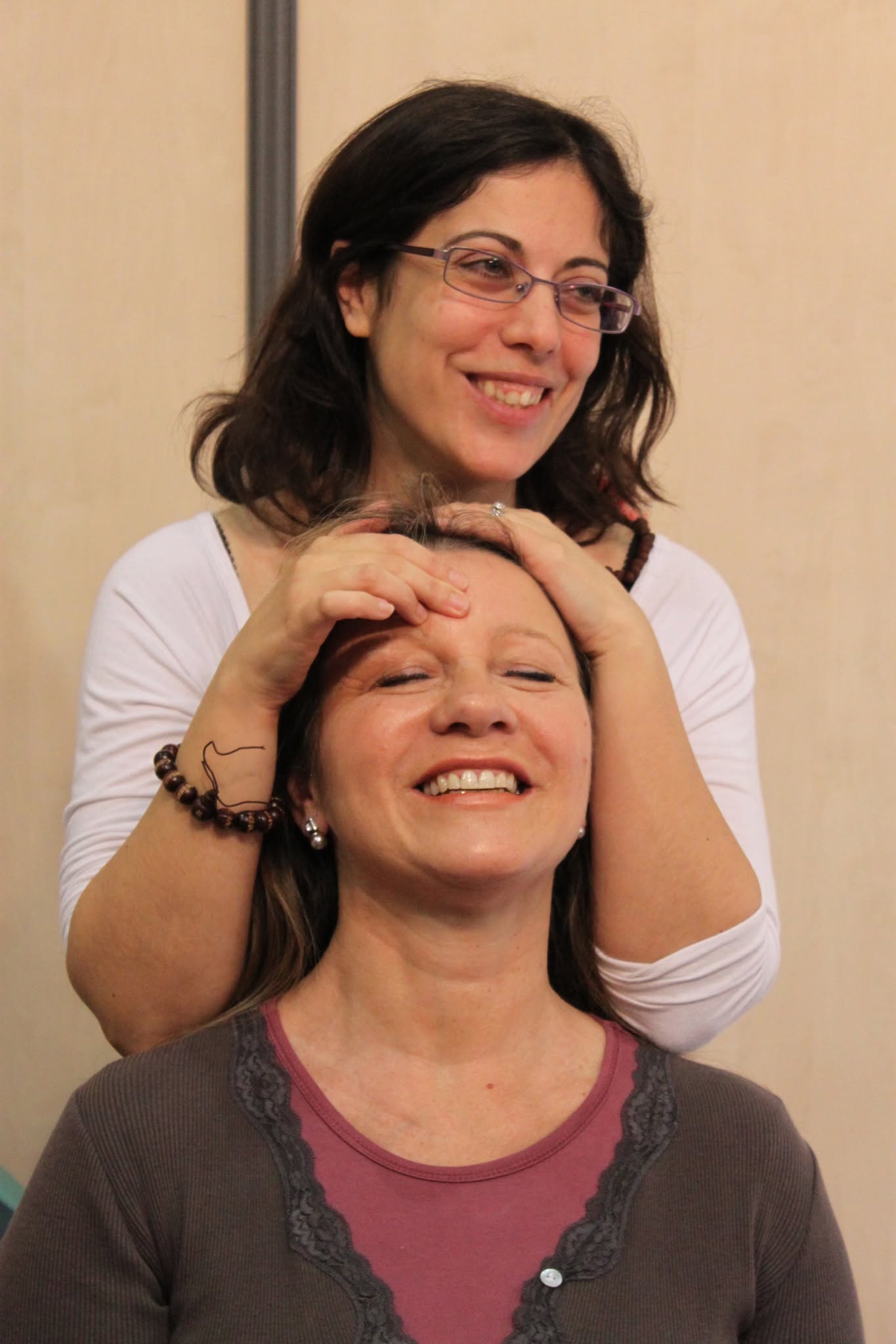 Miral accompagne une élève